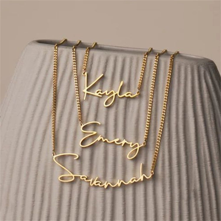 Mix & Match Personalized Name Necklace